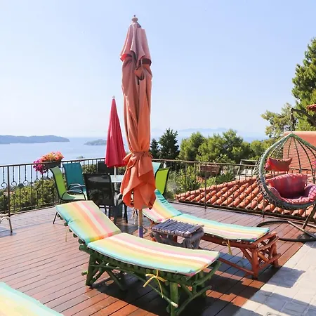 Absolute Vacation Luxury Stratos Near Sea Majestic View Αχλαδιές